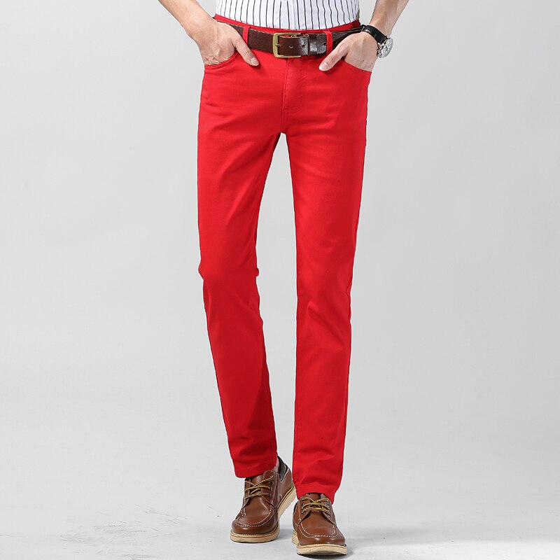 Men's Regular Fit Straight Leg Trousers Classic Style Versatile Everyday Wear