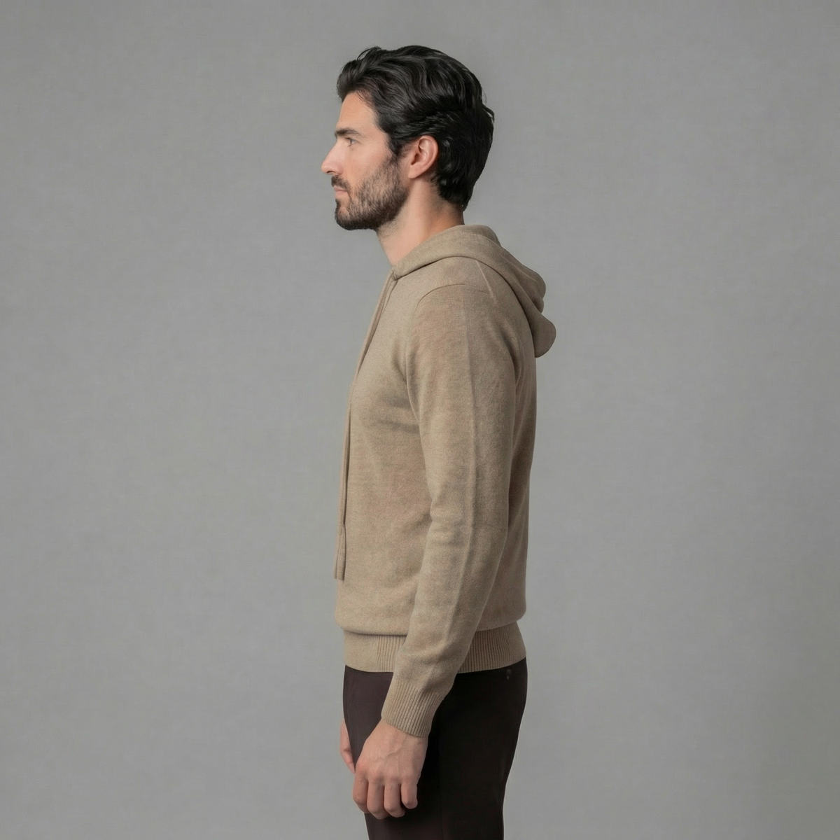 Men's Trendy Zip-Up Hoodie Casual Fit Long Sleeve Stylish Everyday Wear