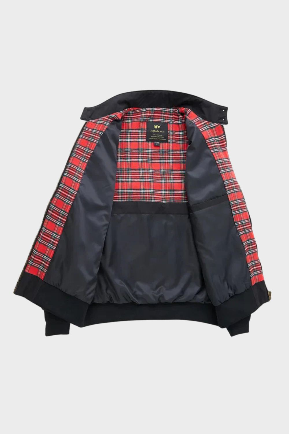 Men's Bomber Jacket Zip Closure Stand Collar Casual Everyday Style