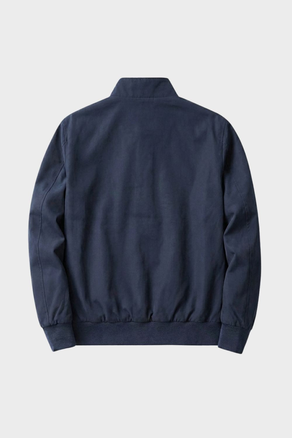 Men's Bomber Jacket Zip Closure Stand Collar Casual Everyday Style
