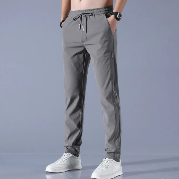 Men's Stretch Dress Pants Tailored Fit Versatile Everyday Office Wear
