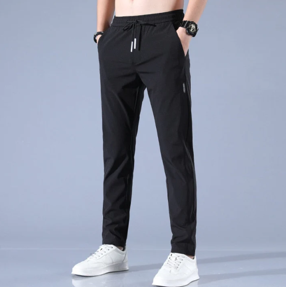 Men's Stretch Dress Pants Tailored Fit Versatile Everyday Office Wear