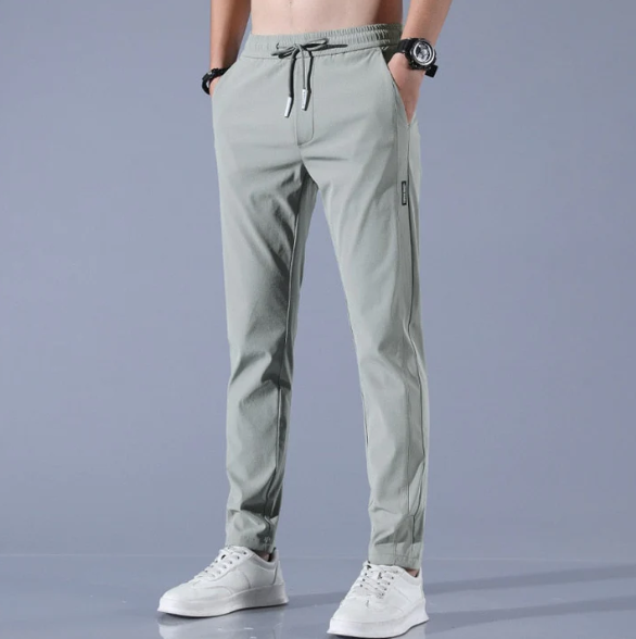 Men's Stretch Dress Pants Tailored Fit Versatile Everyday Office Wear