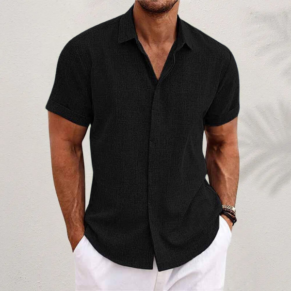 Men's Classic Button-Up Shirt Regular Fit Long Sleeve Collared Casual Everyday