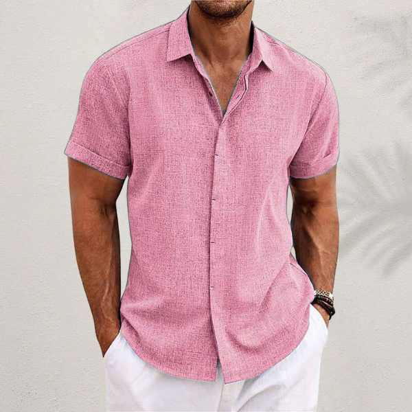 Men's Classic Button-Up Shirt Regular Fit Long Sleeve Collared Casual Everyday