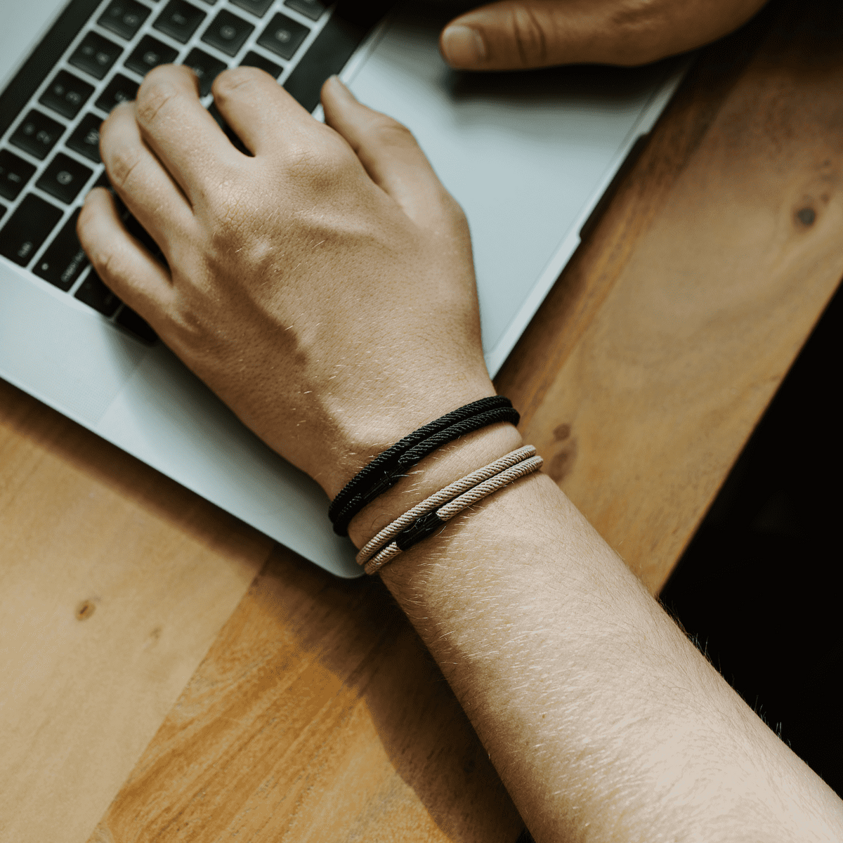 Men's Stylish Bracelet Accessory Adjustable Design Casual Everyday Wear