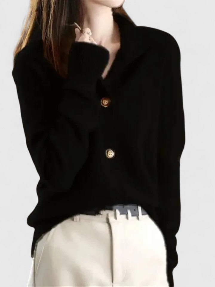 Women's Elegant Cardigan Open Front Long Sleeve Cosy Layering Occasion