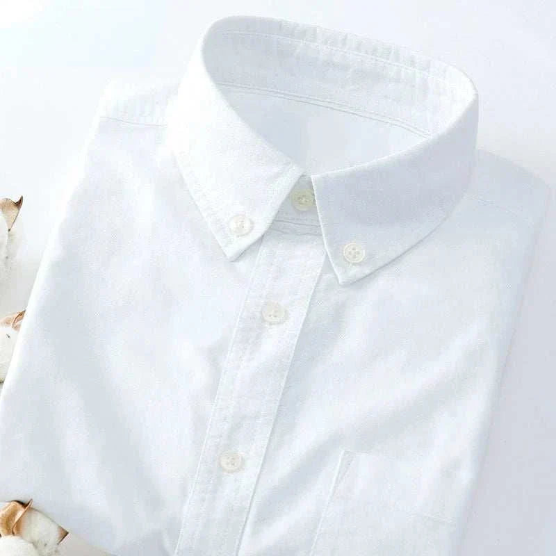 Men's Casual Long Sleeve Button-Down Shirt Relaxed Fit Classic Style Everyday Wear