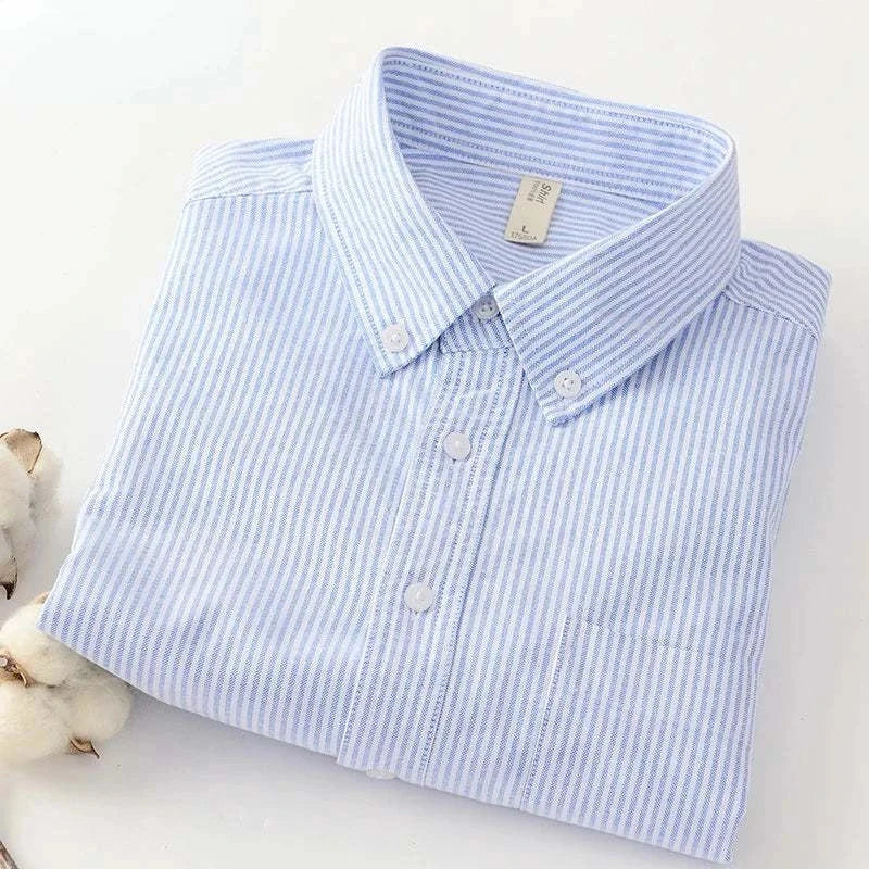 Men's Casual Long Sleeve Button-Down Shirt Relaxed Fit Classic Style Everyday Wear