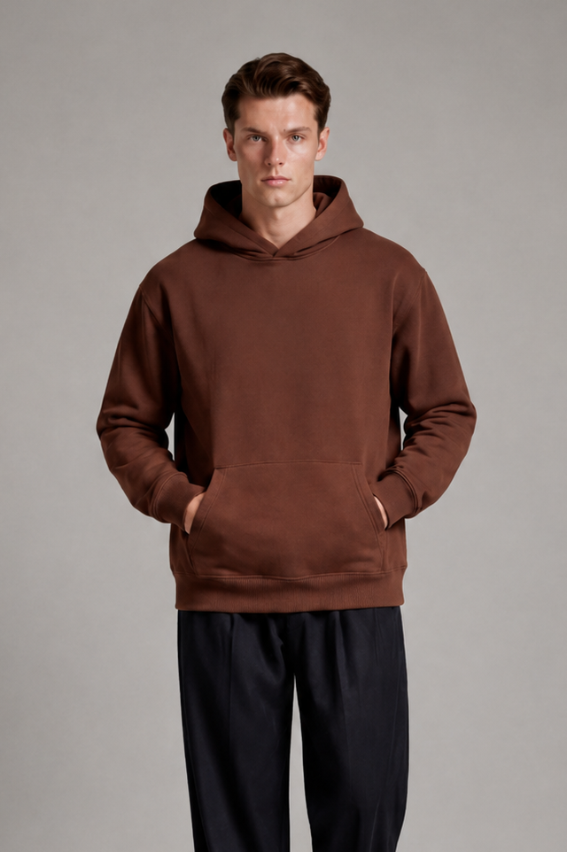 Men's Hoodie Relaxed Fit Long Sleeve Pullover Casual Everyday