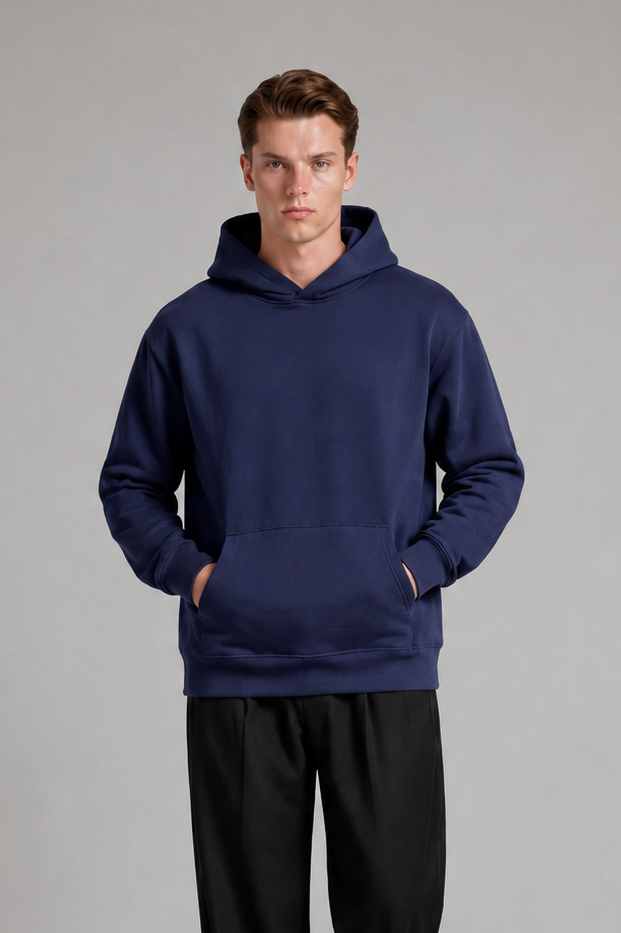Men's Hoodie Relaxed Fit Long Sleeve Pullover Casual Everyday