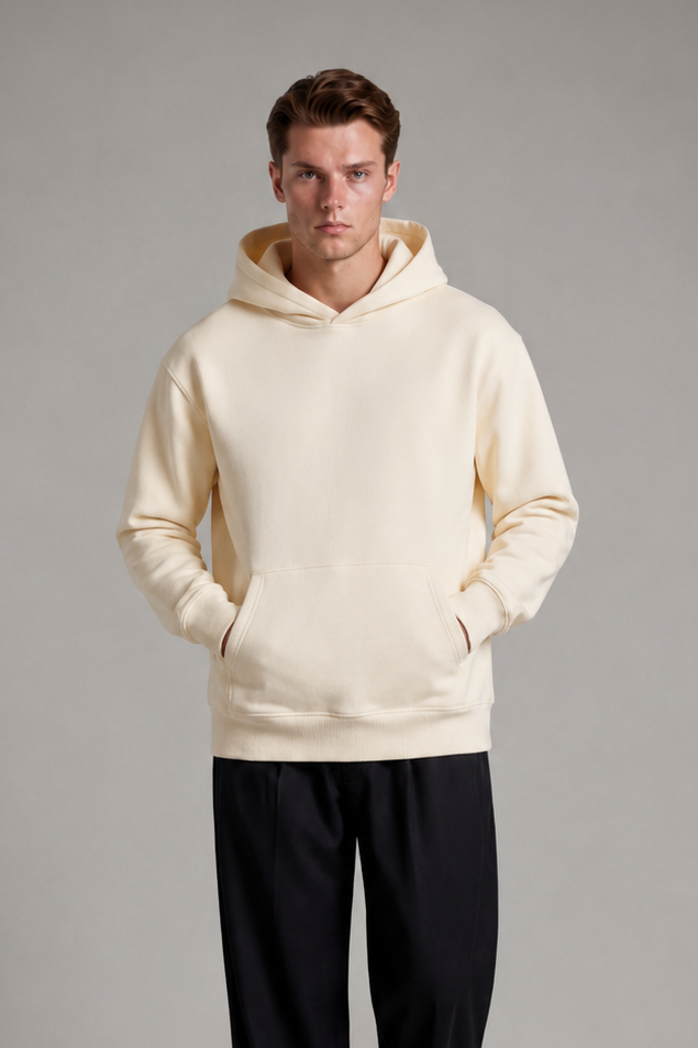 Men's Hoodie Relaxed Fit Long Sleeve Pullover Casual Everyday