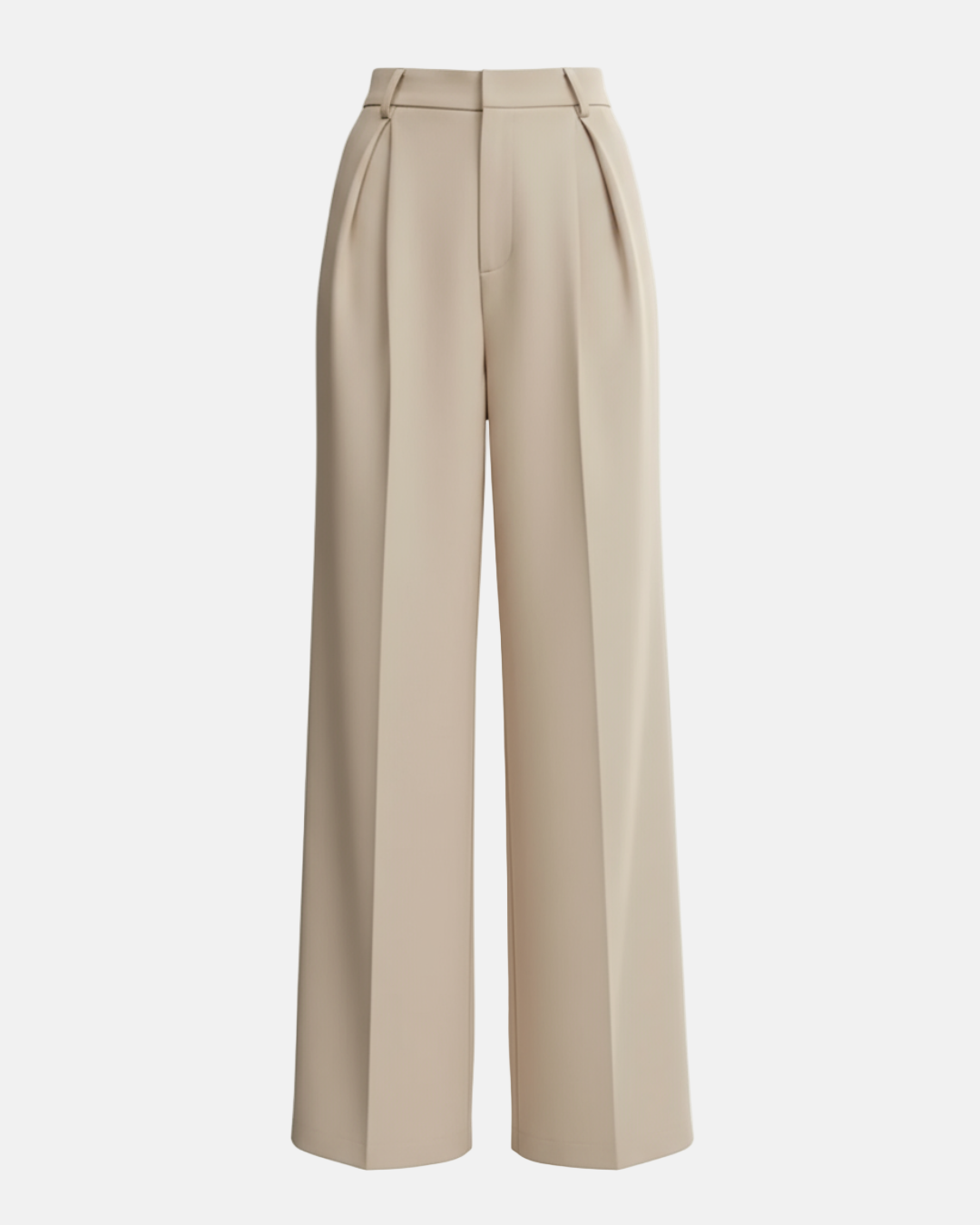 Women's High Waisted Wide Leg Trousers Tailored Fit Professional Office