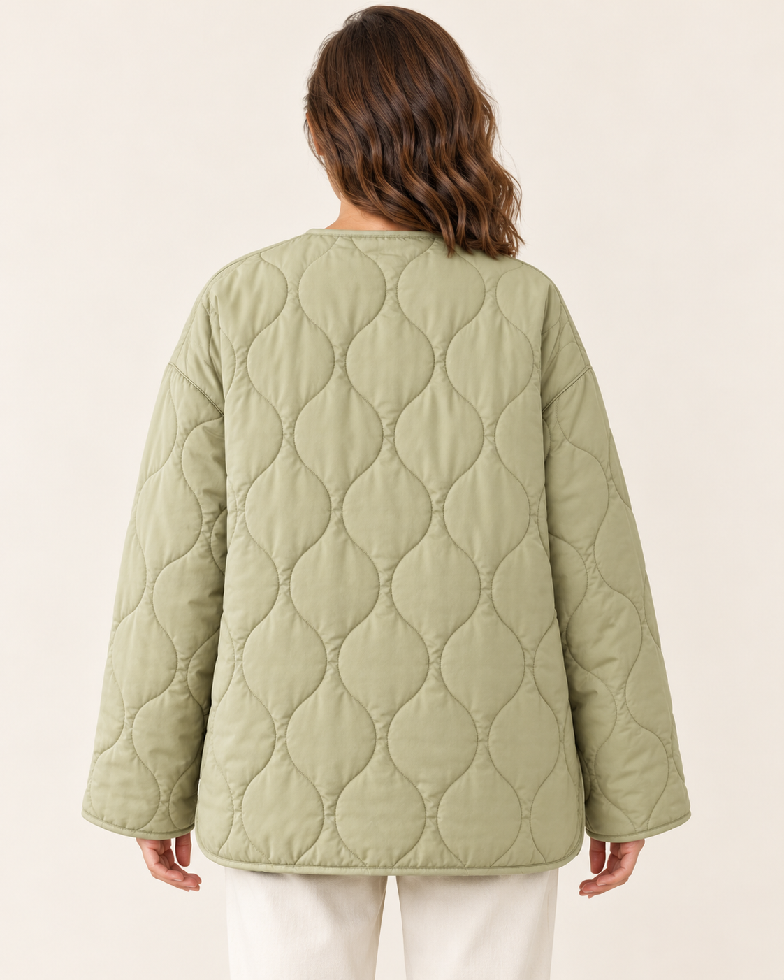 Women's Lightweight Quilted Jacket With Pockets