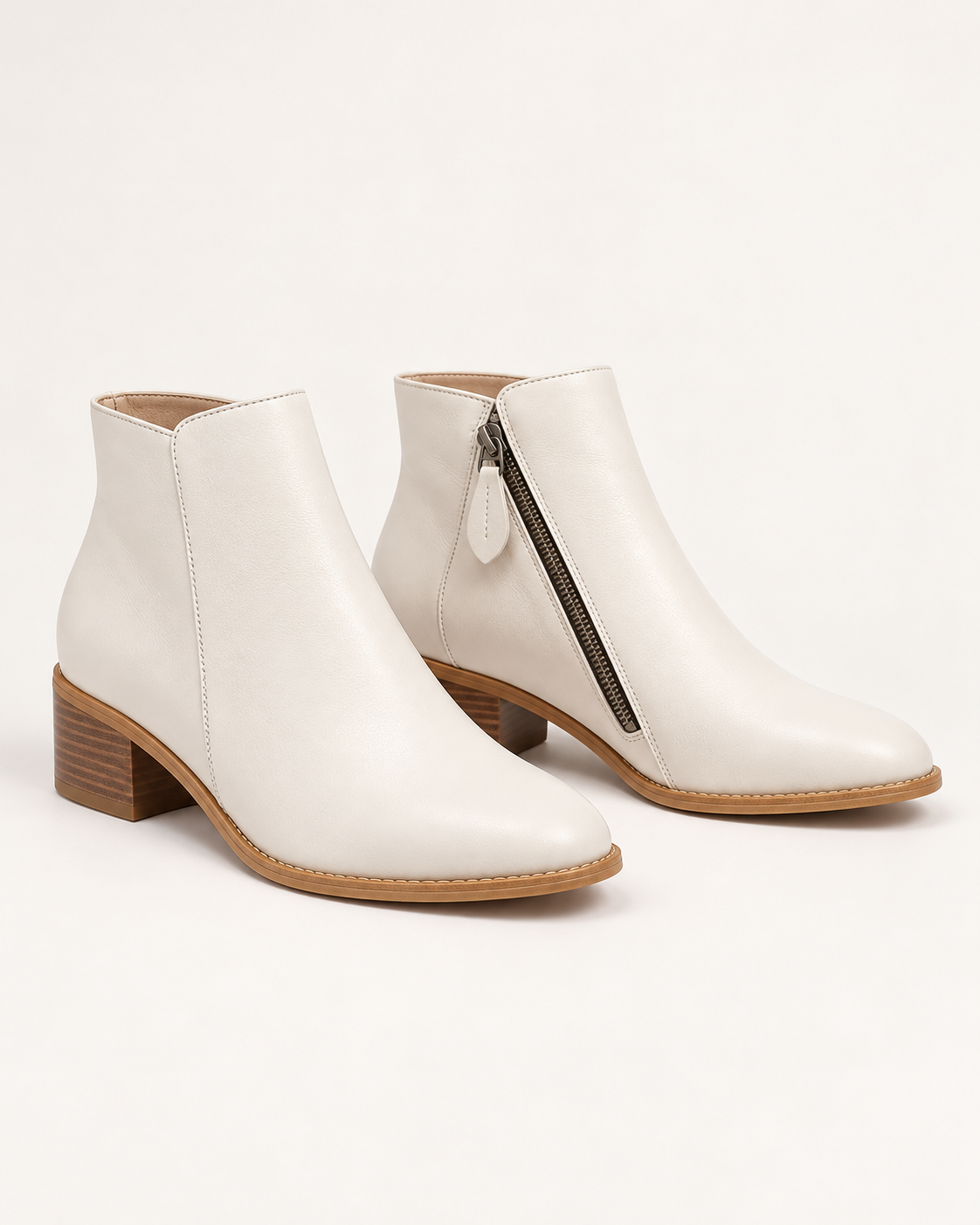 Women's Low Block Heel Ankle Boots