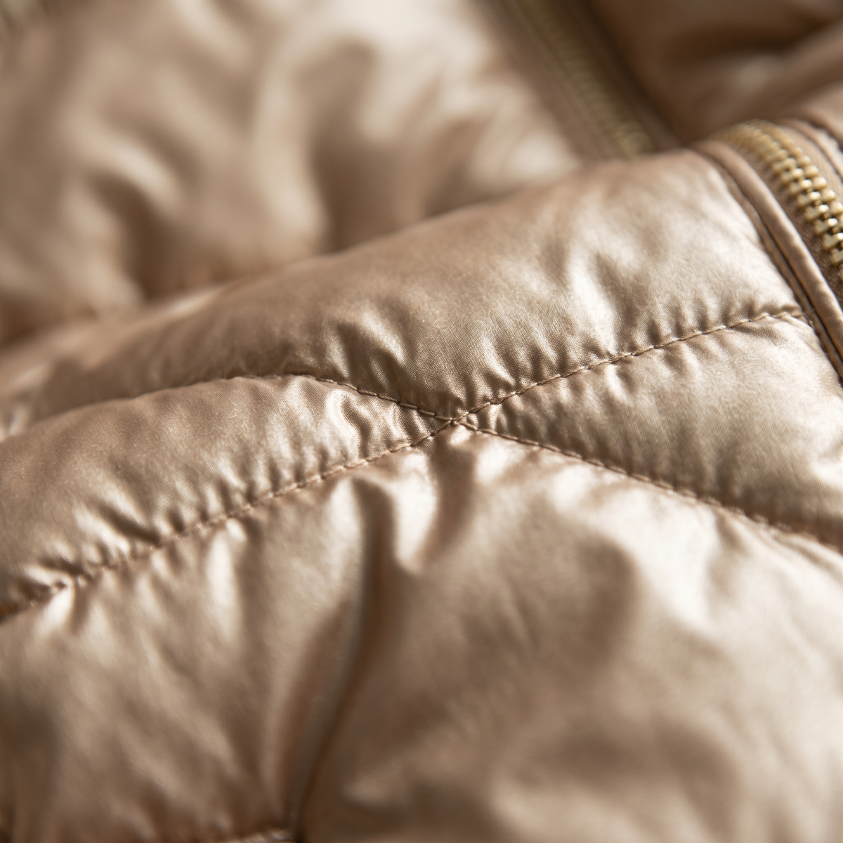 Women's Quilted Hooded Winter Jacket — Water-Resistant Padded Coat, S to 3XL