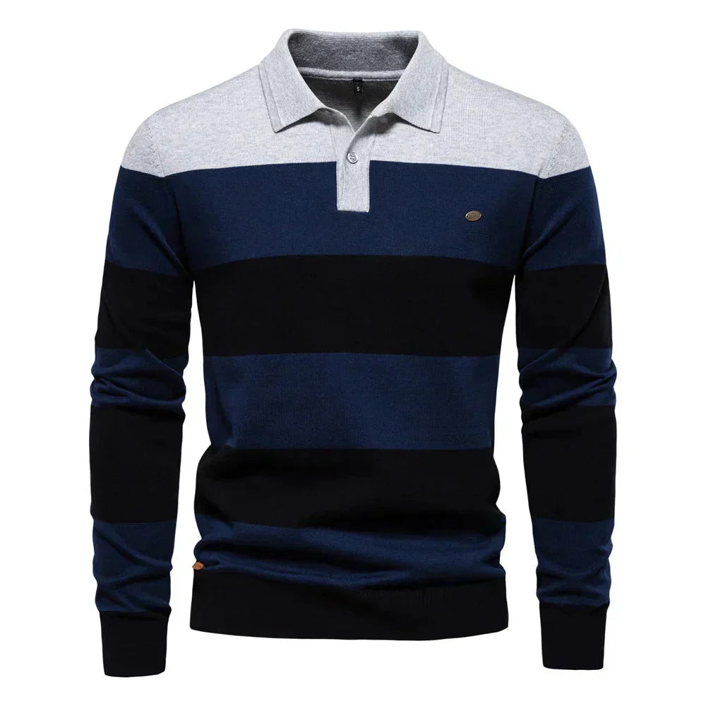 Men's Classic Knit Sweater Relaxed Fit Long Sleeve Crew Neck Casual Everyday