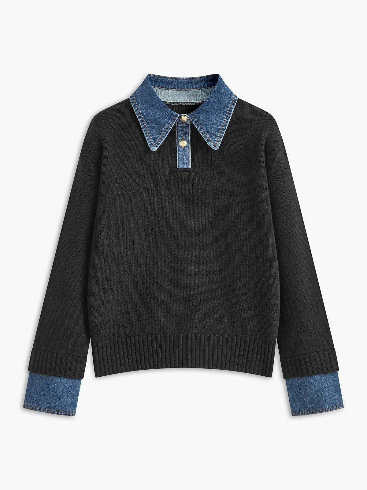 Men's Knit Polo Sweater Short-Sleeve Collared Casual Everyday Wear