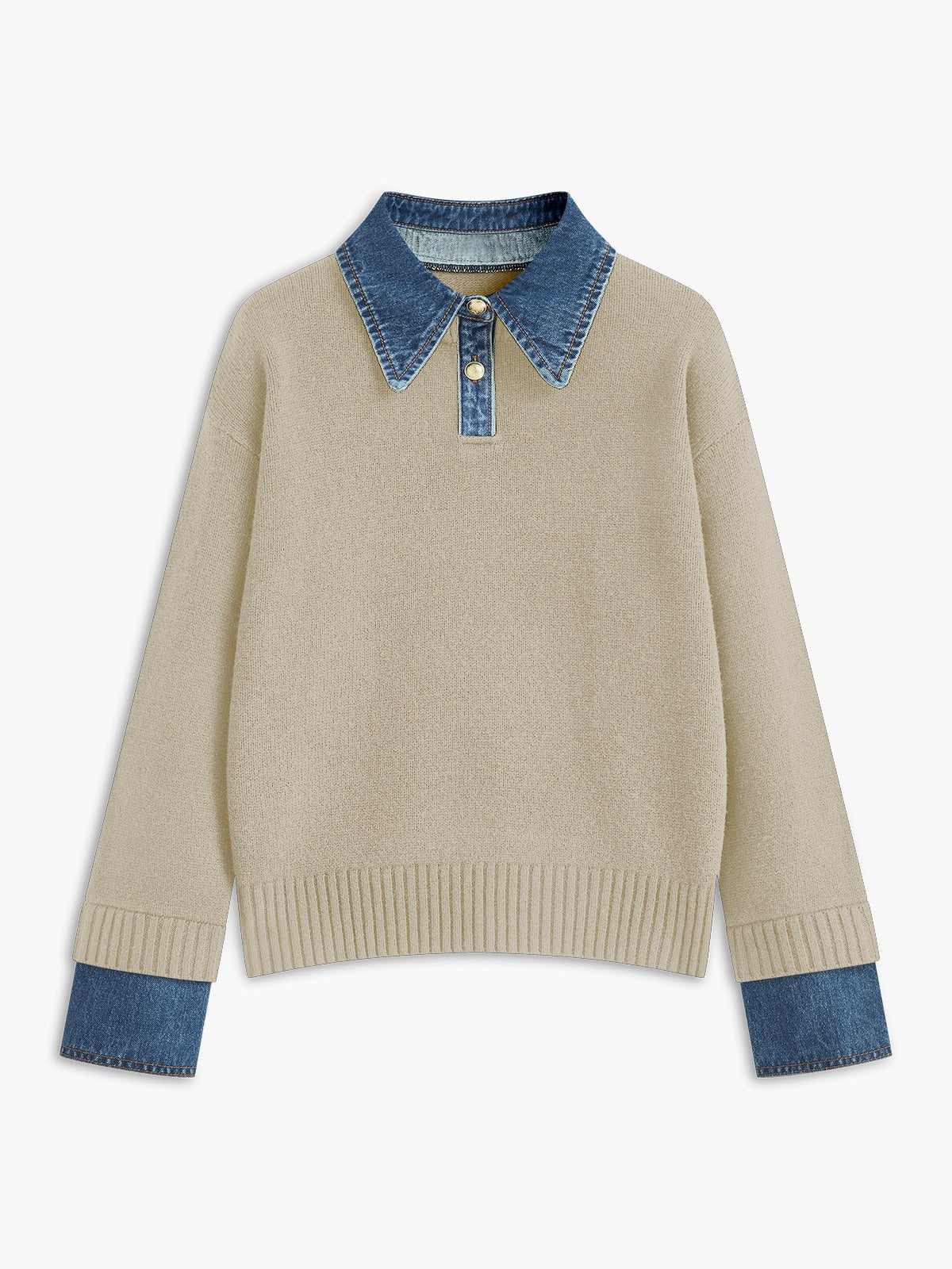 Men's Knit Polo Sweater Short-Sleeve Collared Casual Everyday Wear