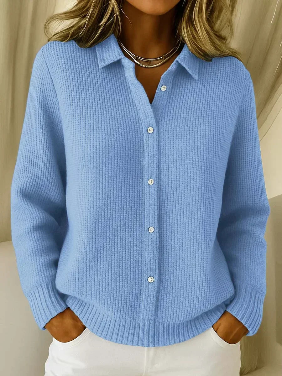 Women's Longline Knit Cardigan Open Front Relaxed Fit Layering Everyday
