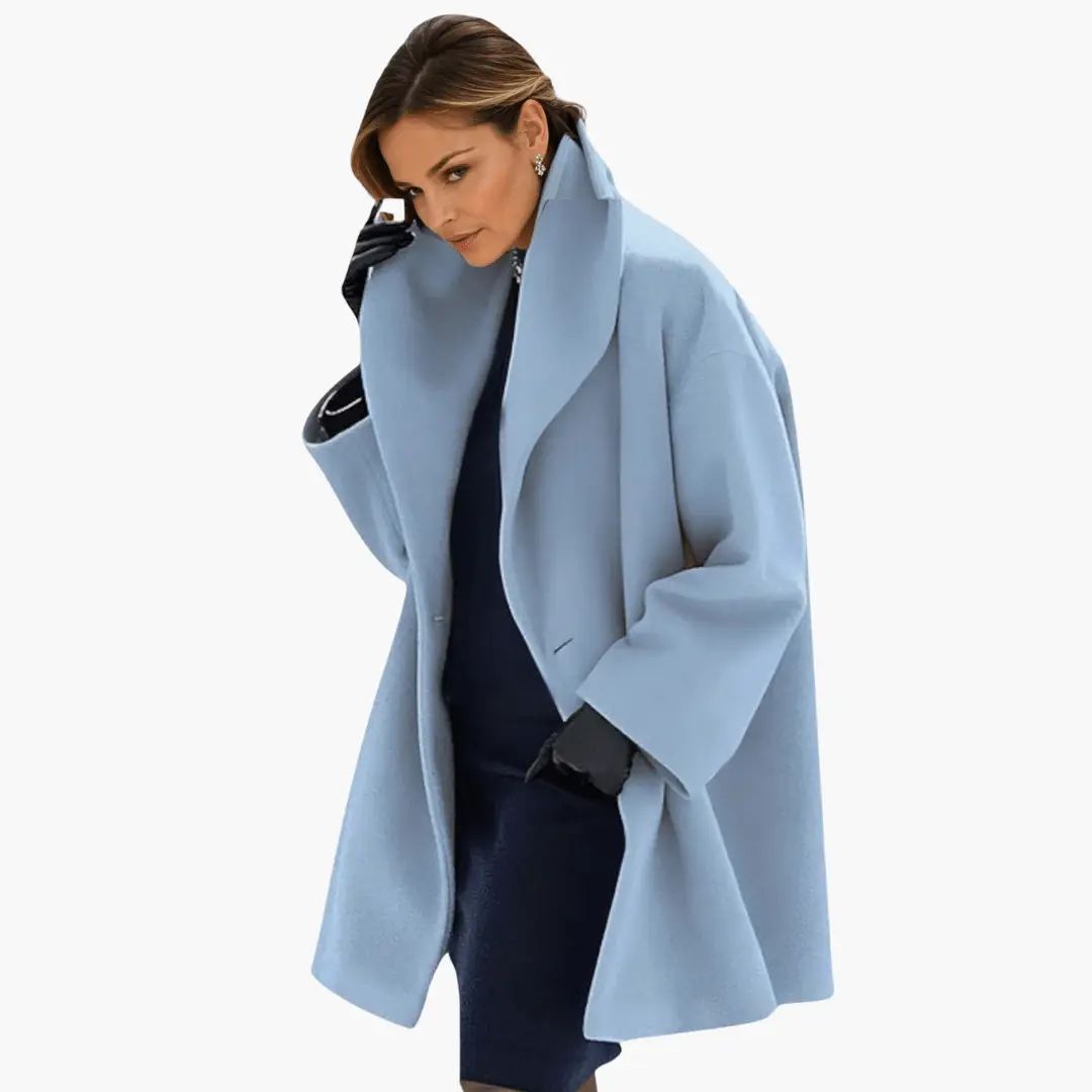 Women's Elegant Everyday Jacket Wide Collar Relaxed Fit Layering Casual