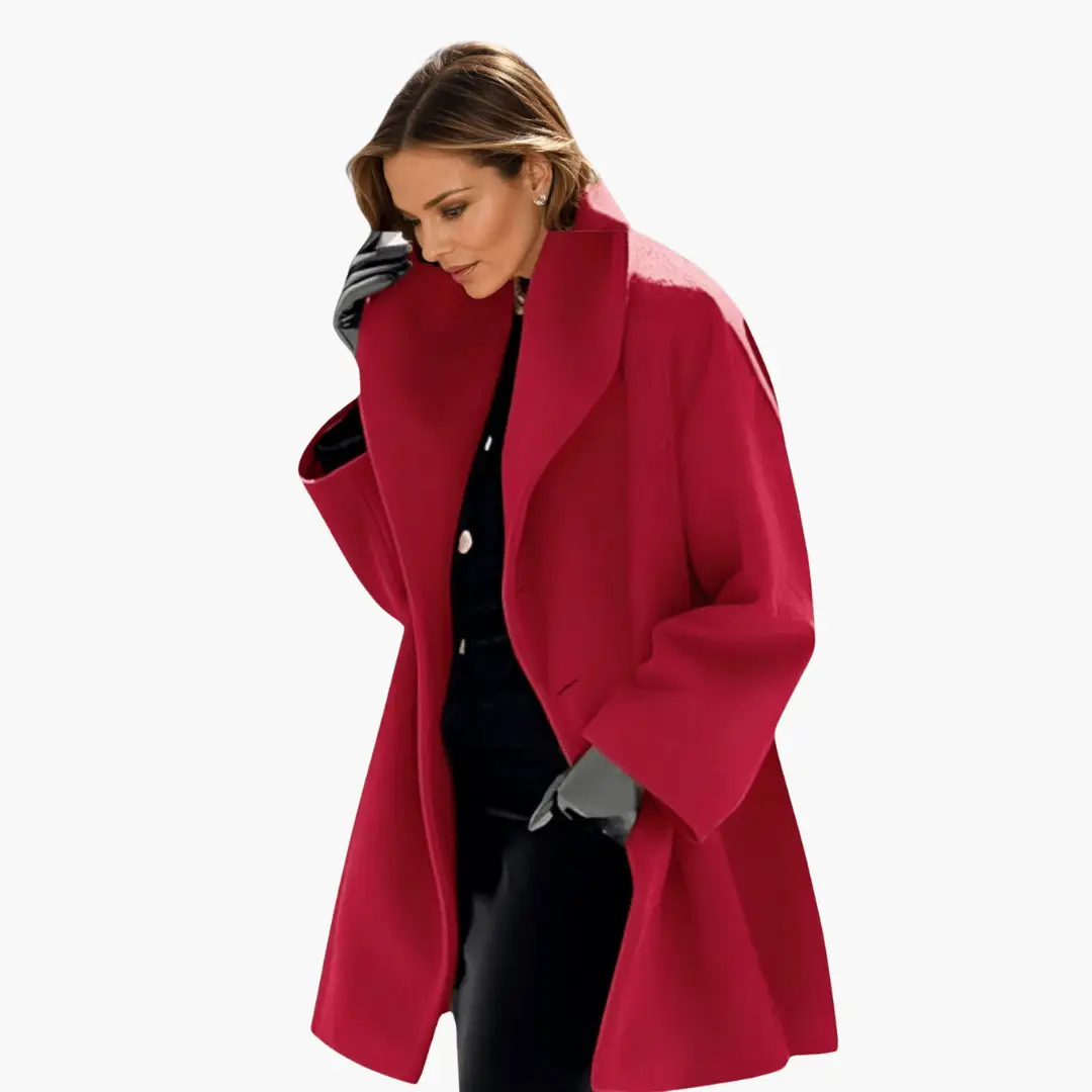 Women's Elegant Everyday Jacket Wide Collar Relaxed Fit Layering Casual