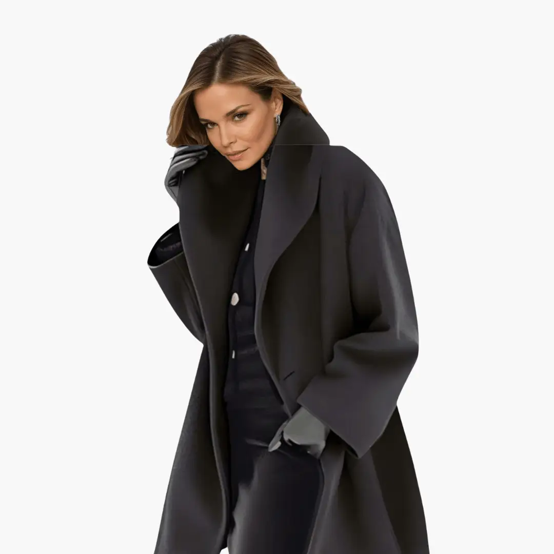 Women's Elegant Everyday Jacket Wide Collar Relaxed Fit Layering Casual