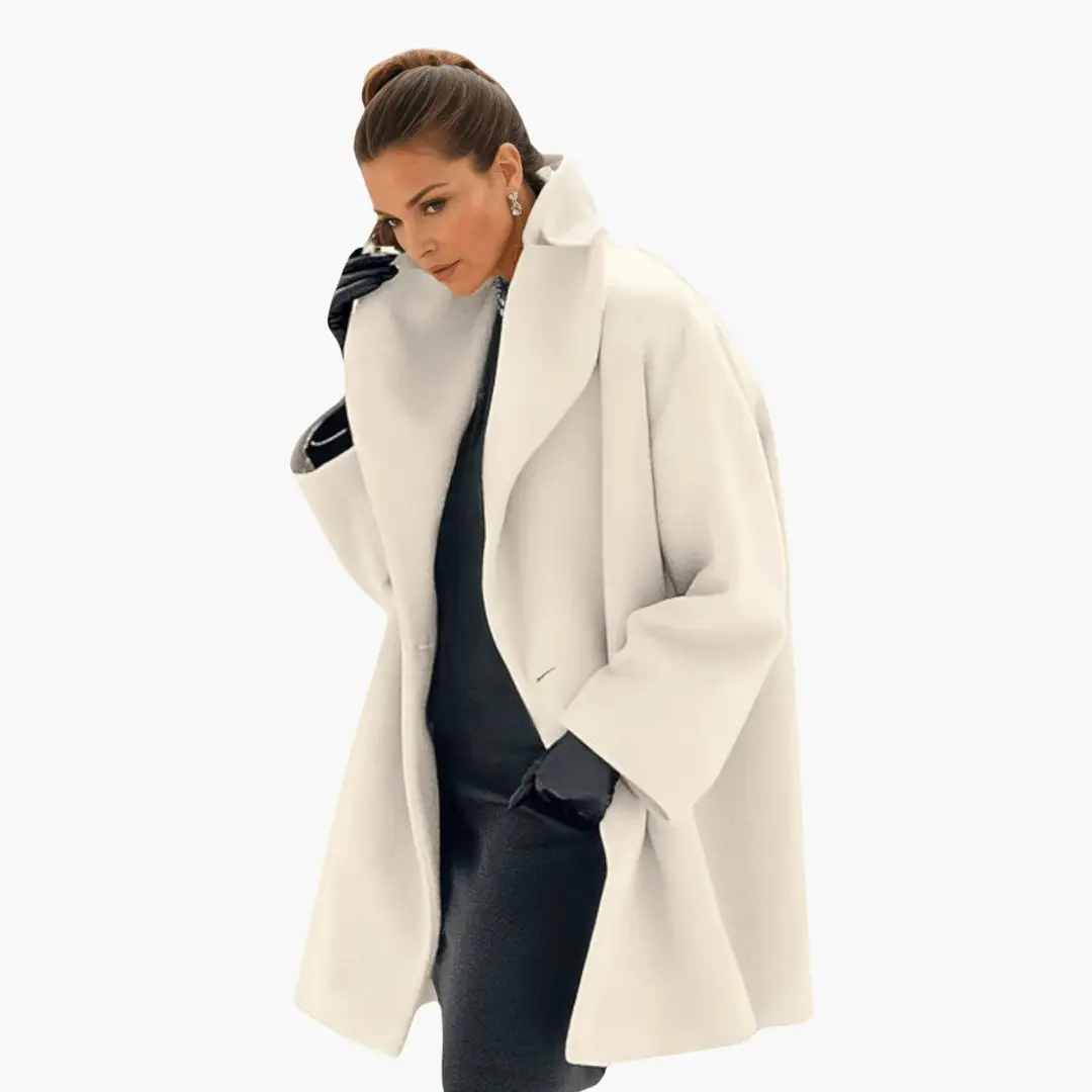 Women's Elegant Everyday Jacket Wide Collar Relaxed Fit Layering Casual