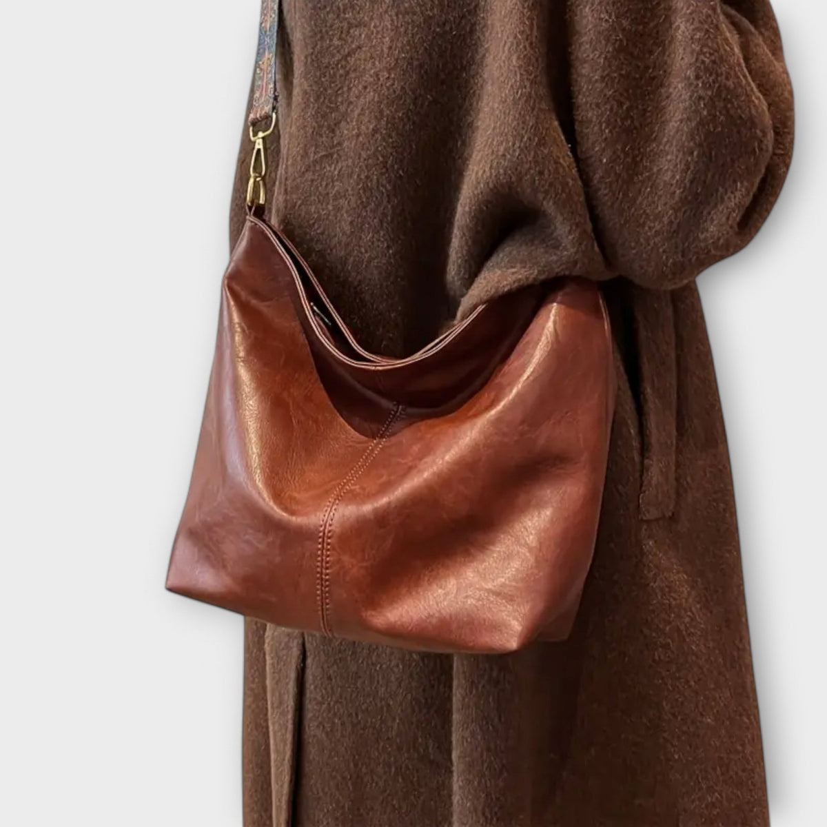 Women's Shoulder Bag Stylish Unique Strap Versatile Everyday Accessory