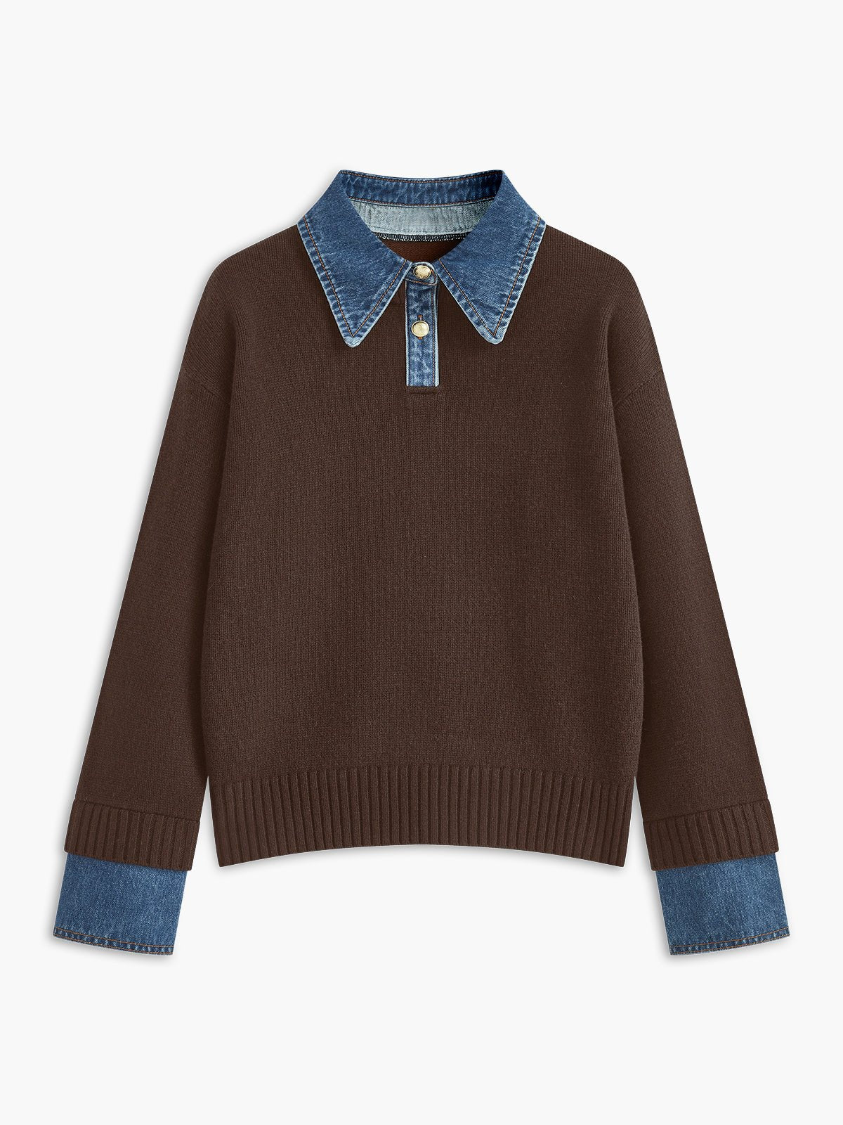 Men's Knit Polo Sweater Short-Sleeve Collared Casual Everyday Wear