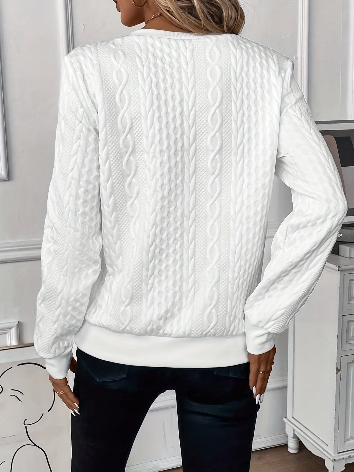 Women's Modern Zip-Up Sweater Relaxed Fit Long Sleeve Casual Layering
