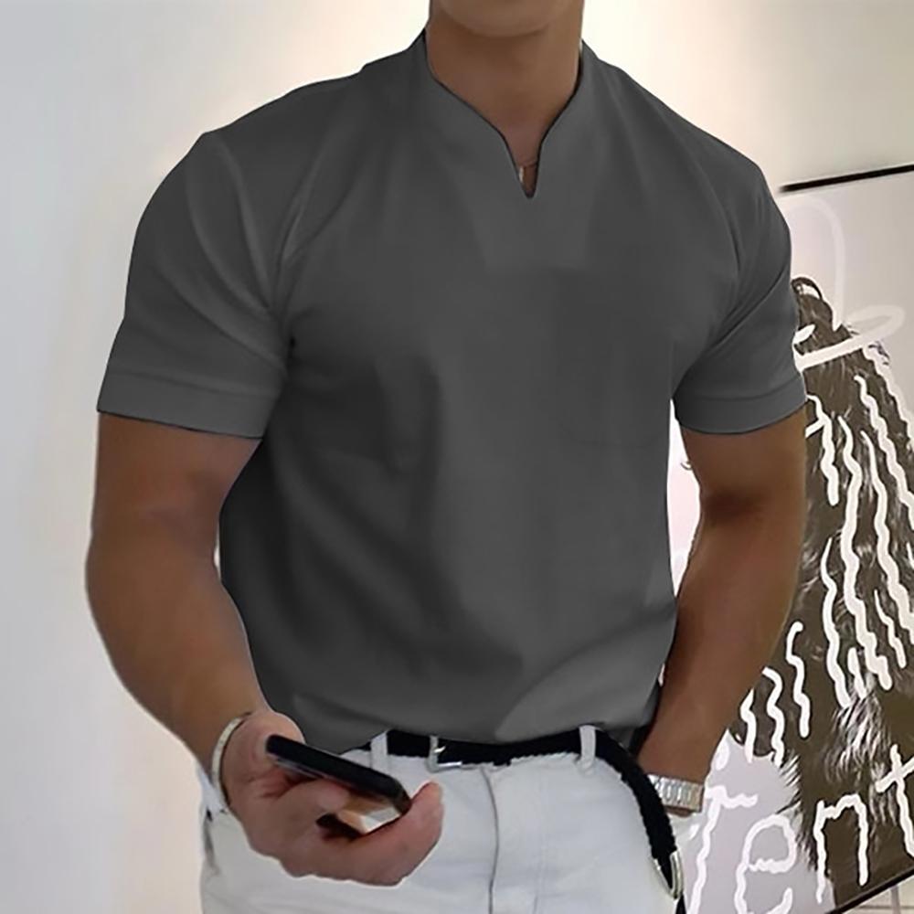 Men's Casual Polo Shirt Short-Sleeve Collared Relaxed Fit Everyday Wear