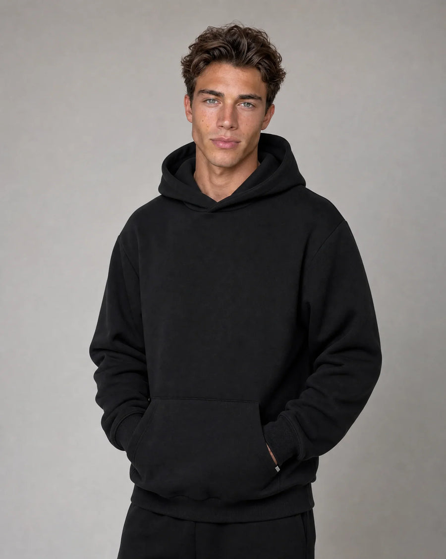 Men's Relaxed Fit Hoodie Casual Everyday Lightweight Layering Comfort