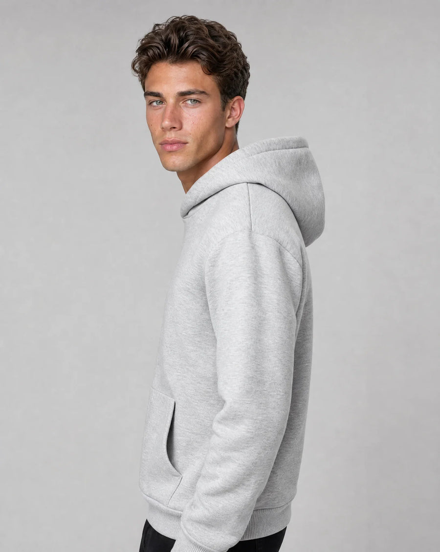 Men's Relaxed Fit Hoodie Casual Everyday Layering Comfortable Stylish