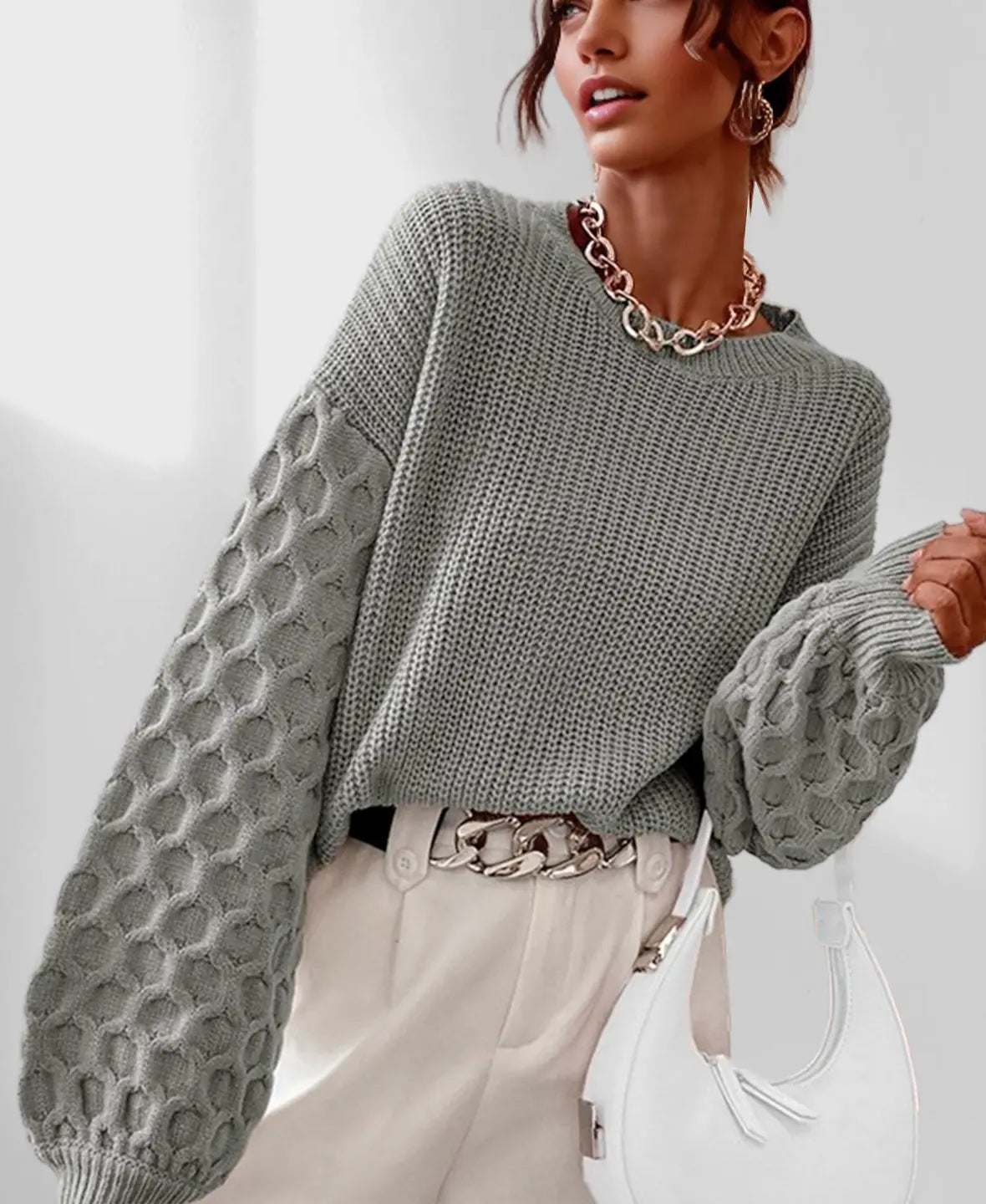 Women's Casual Spring Sweater Lightweight Knit Relaxed Fit Everyday Layering