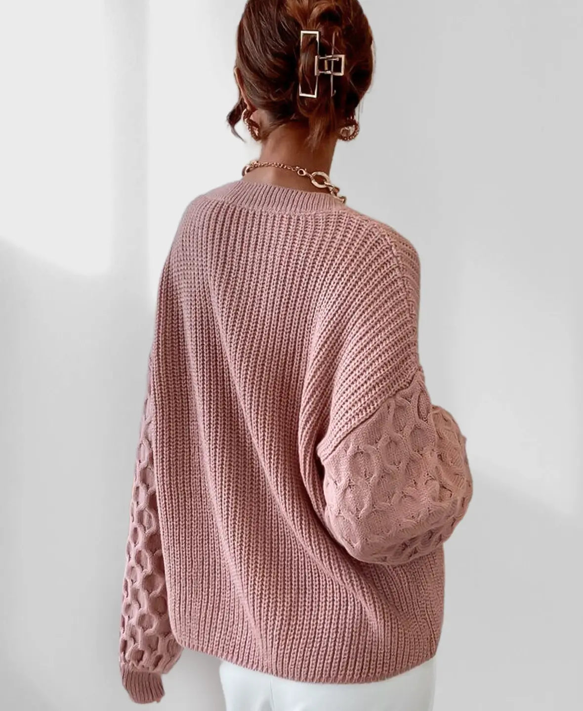 Women's Casual Spring Sweater Lightweight Knit Relaxed Fit Everyday Layering