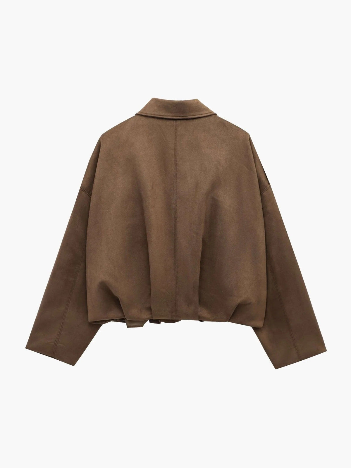 Women's Bomber Jacket Collared Design Relaxed Fit Casual Everyday Wear