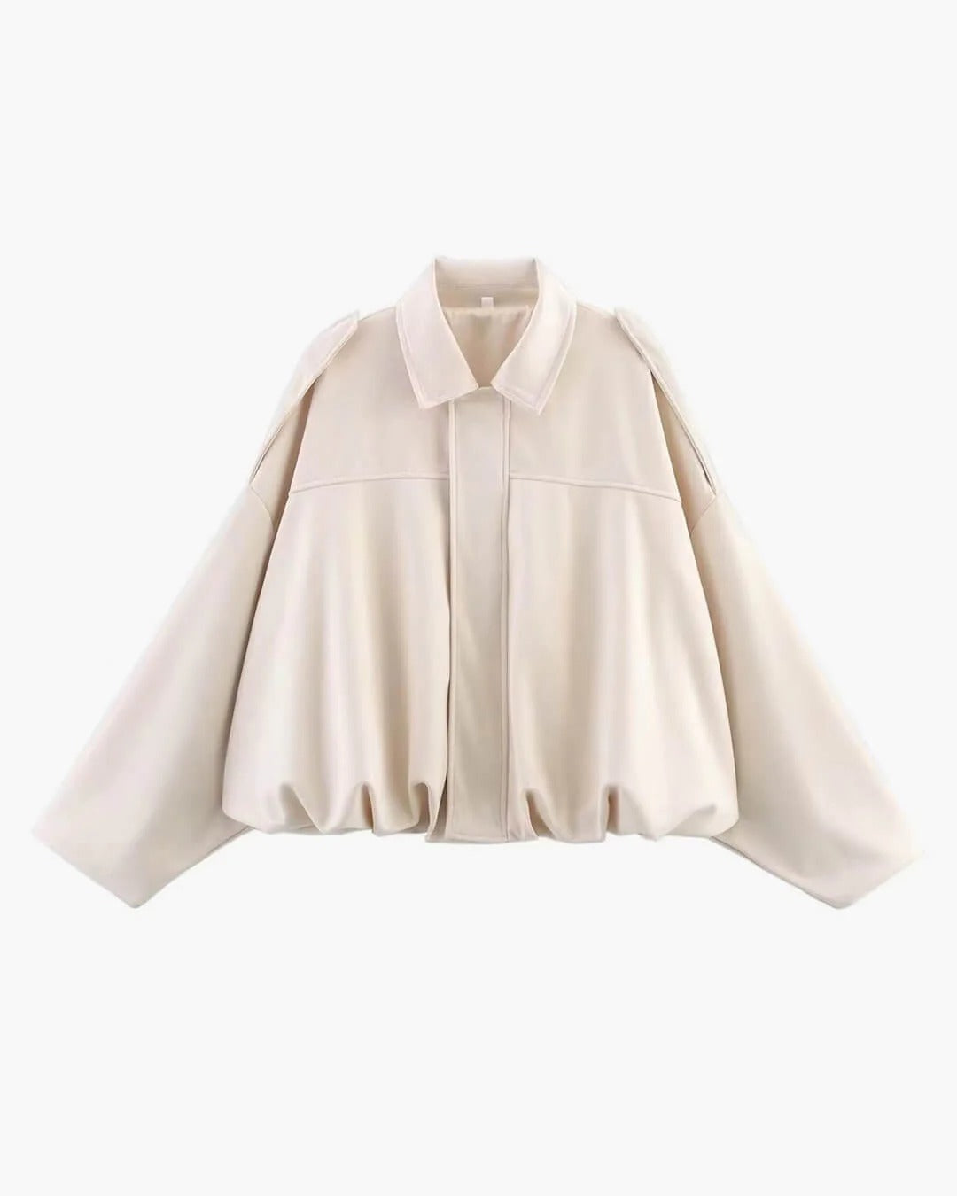Women's Bomber Jacket Collared Design Relaxed Fit Casual Everyday Wear