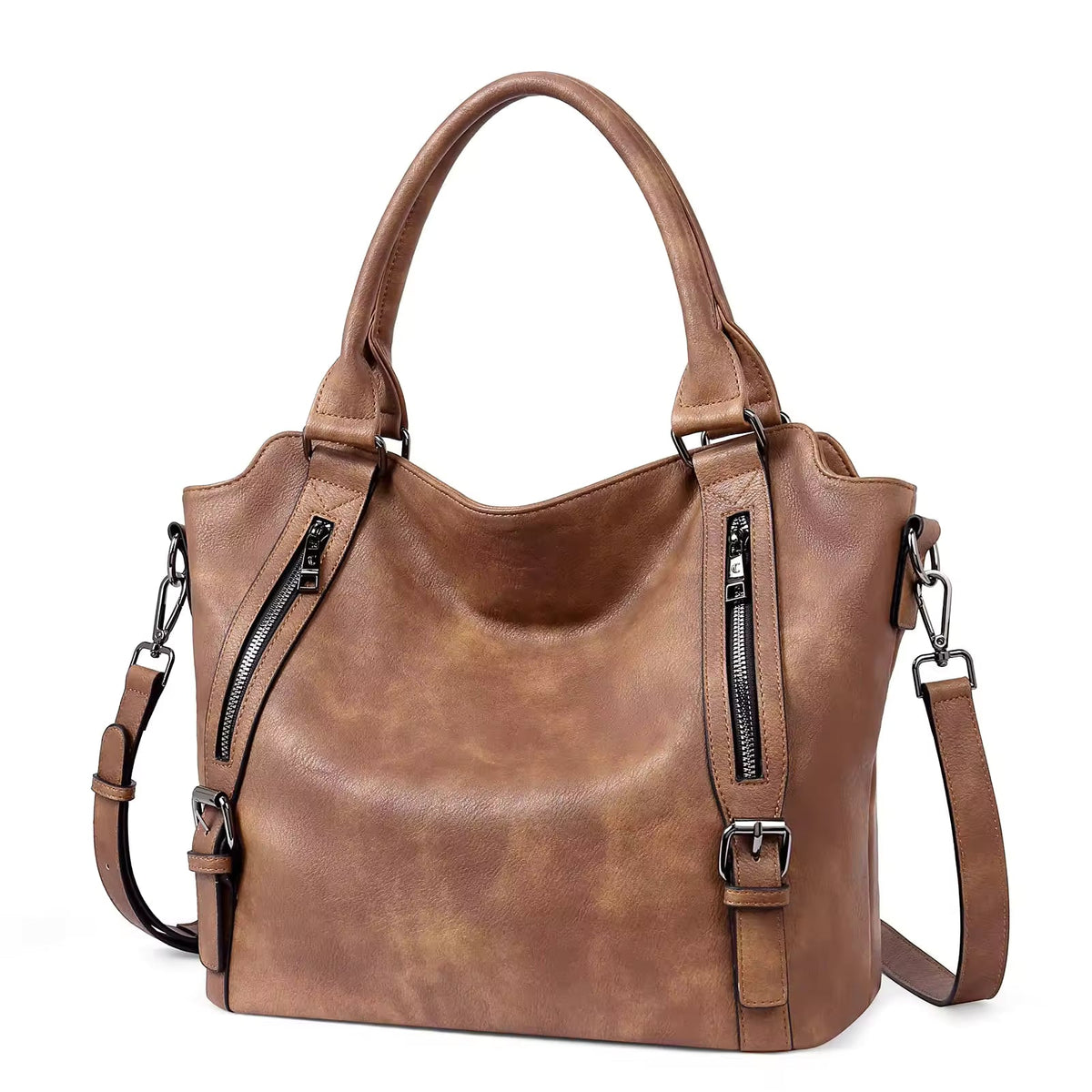 Women's Stylish Shoulder Tote Bag Versatile Everyday Carry Spacious Chic