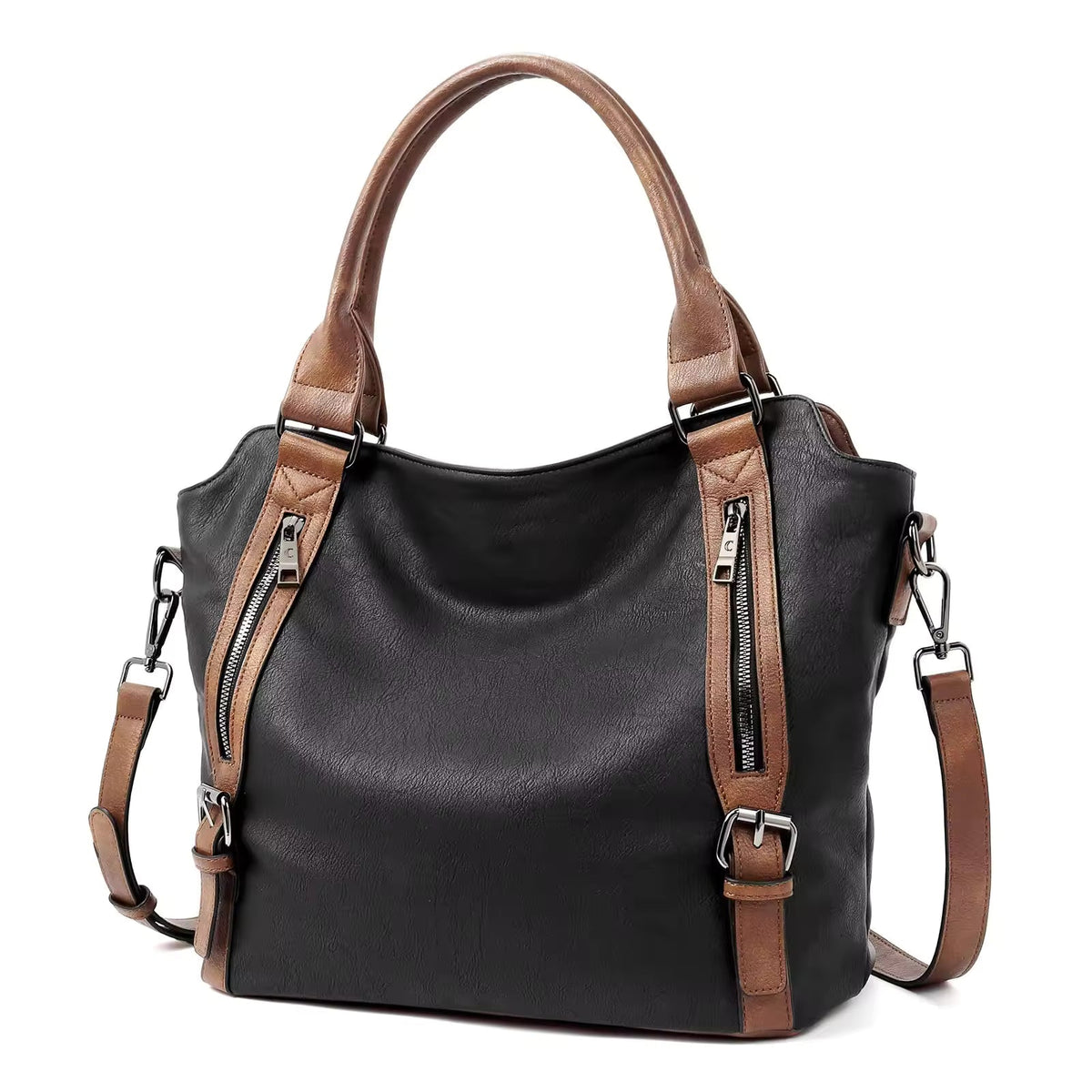 Women's Stylish Shoulder Tote Bag Versatile Everyday Carry Spacious Chic