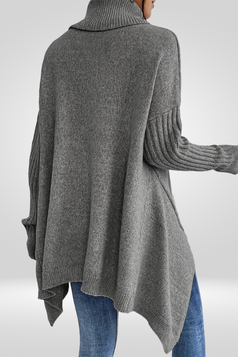 Women's Oversized Turtleneck Sweater Relaxed Fit Long Sleeve Cosy Casual Winter