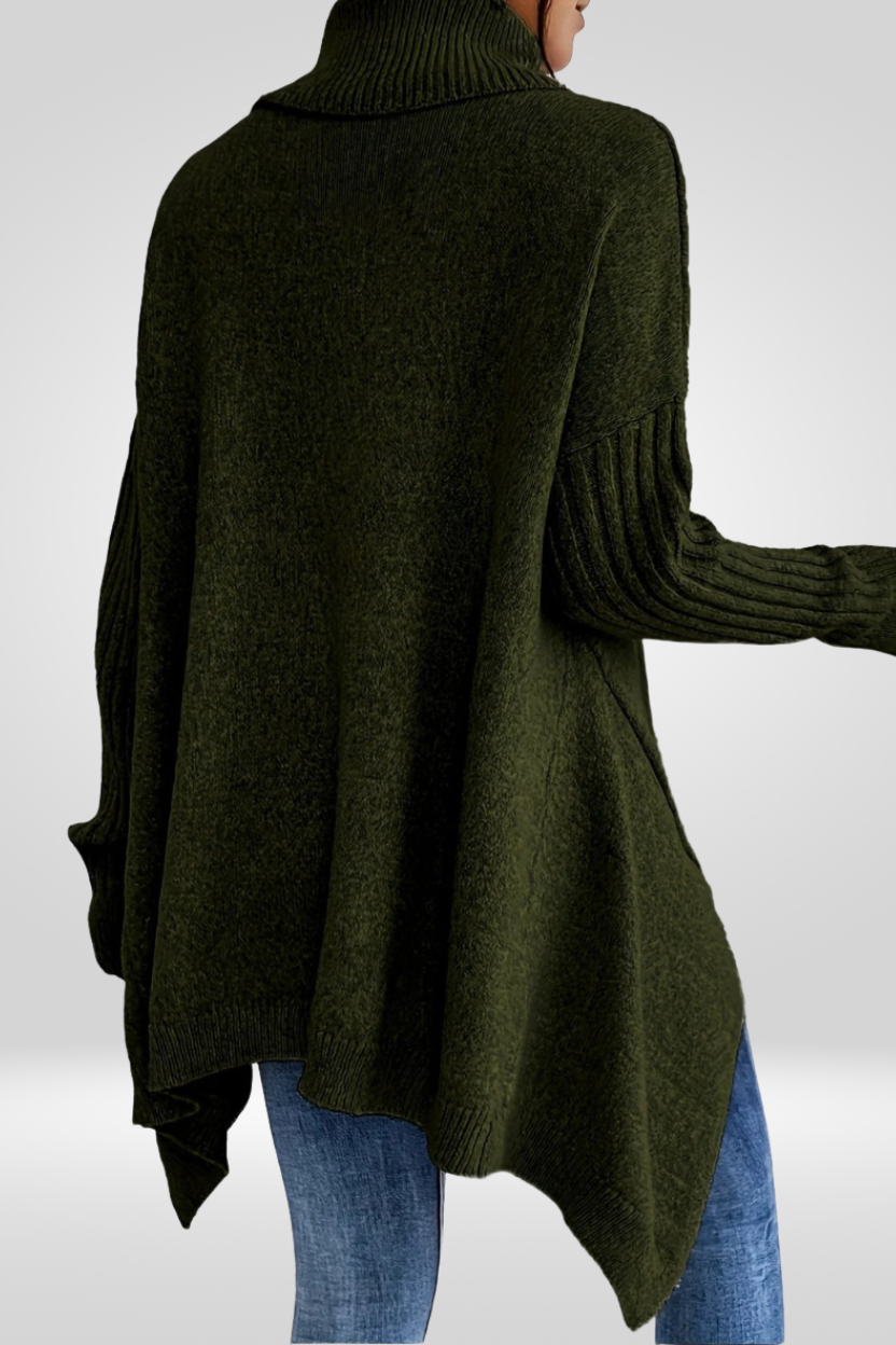Women's Oversized Turtleneck Sweater Relaxed Fit Long Sleeve Cosy Casual Winter