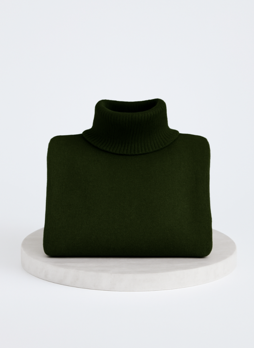Women's Oversized Turtleneck Sweater Relaxed Fit Long Sleeve Cosy Casual Winter