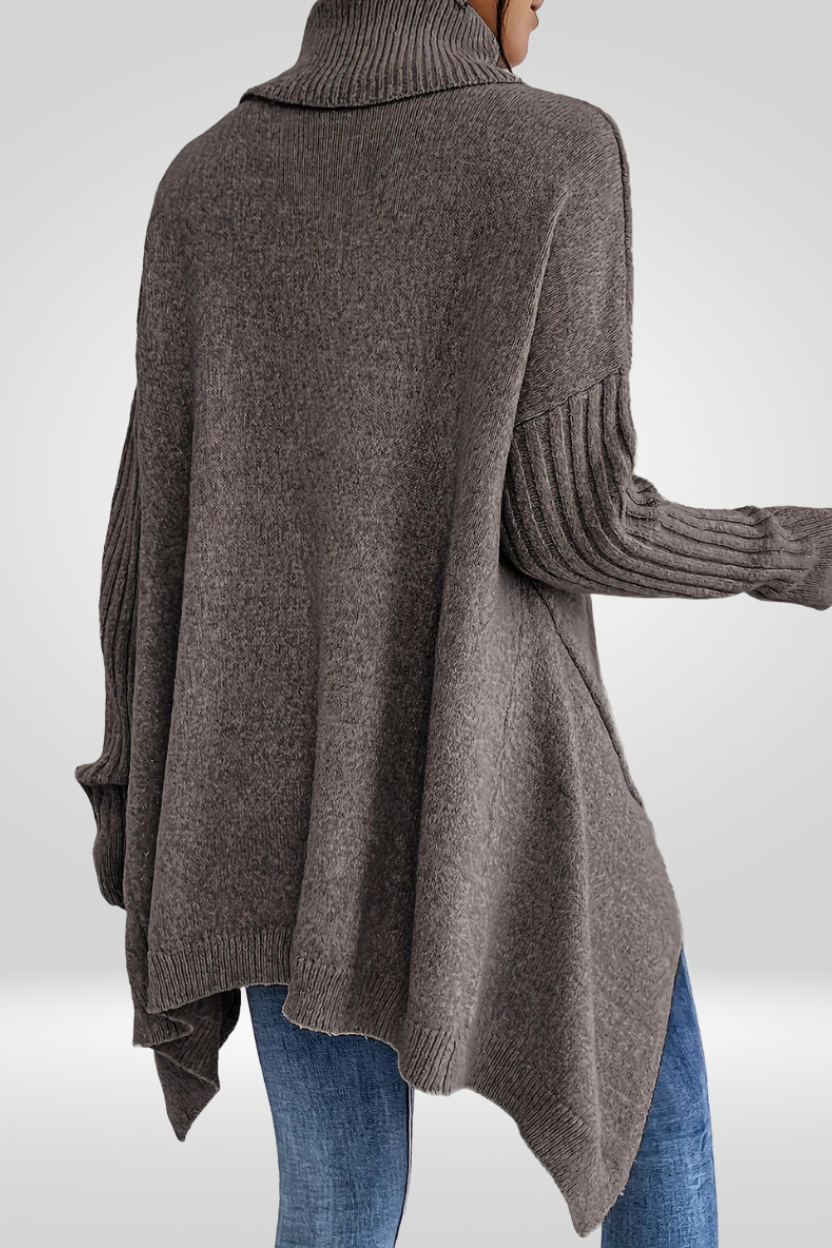 Women's Oversized Turtleneck Sweater Relaxed Fit Long Sleeve Cosy Casual Winter