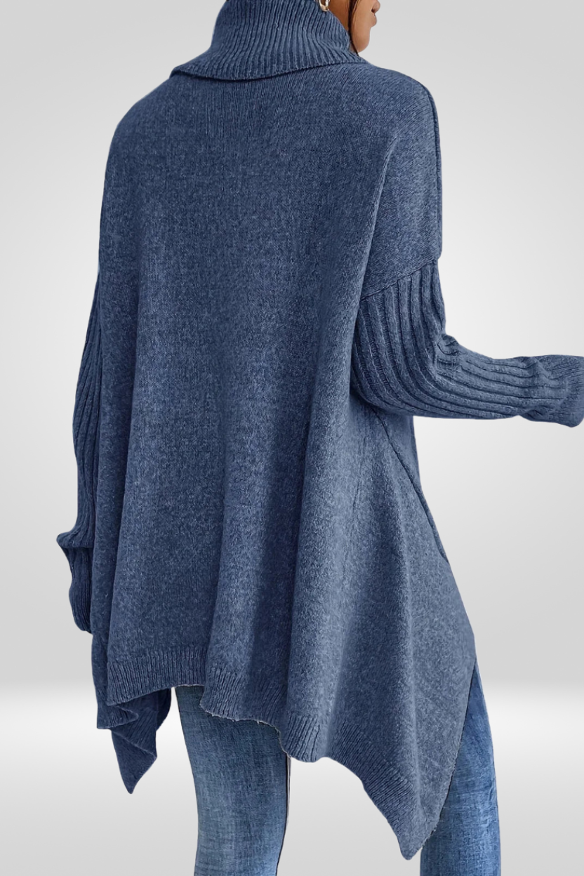 Women's Oversized Turtleneck Sweater Relaxed Fit Long Sleeve Cosy Casual Winter