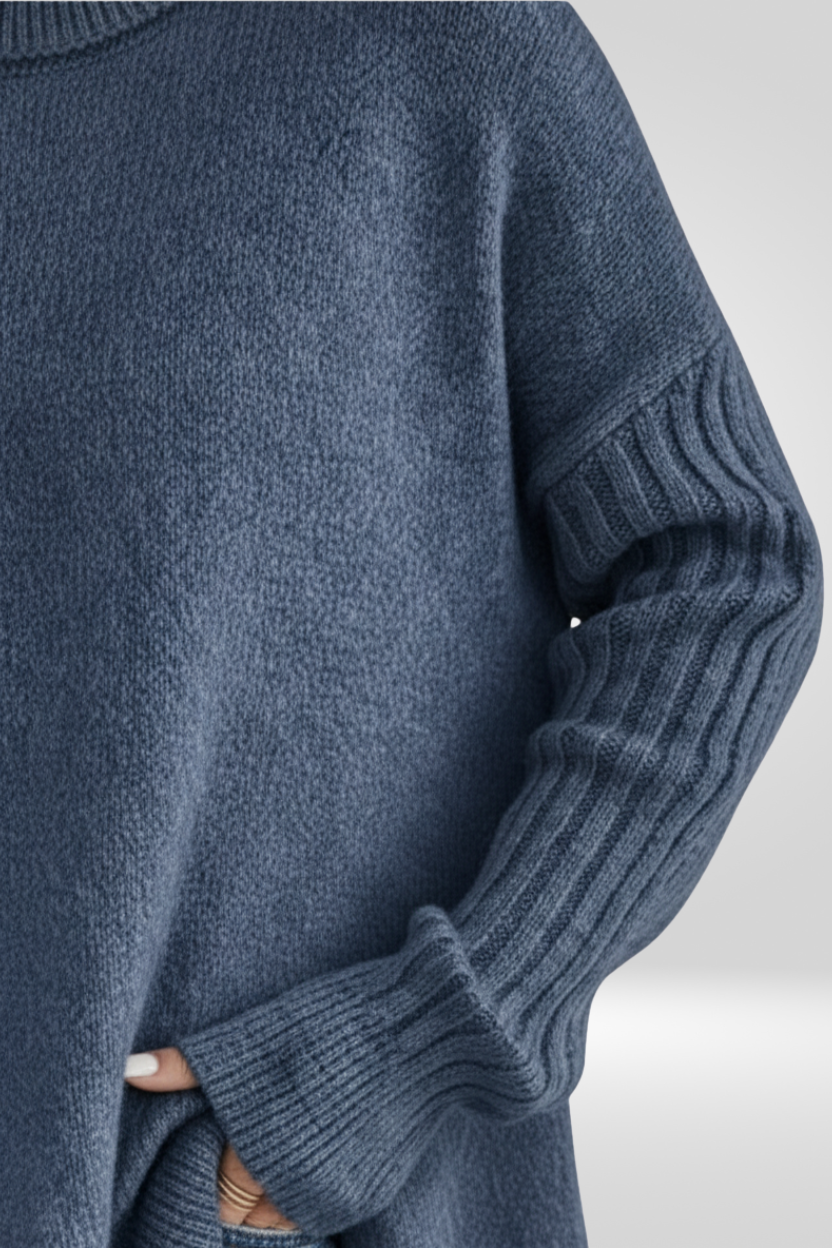 Women's Oversized Turtleneck Sweater Relaxed Fit Long Sleeve Cosy Casual Winter
