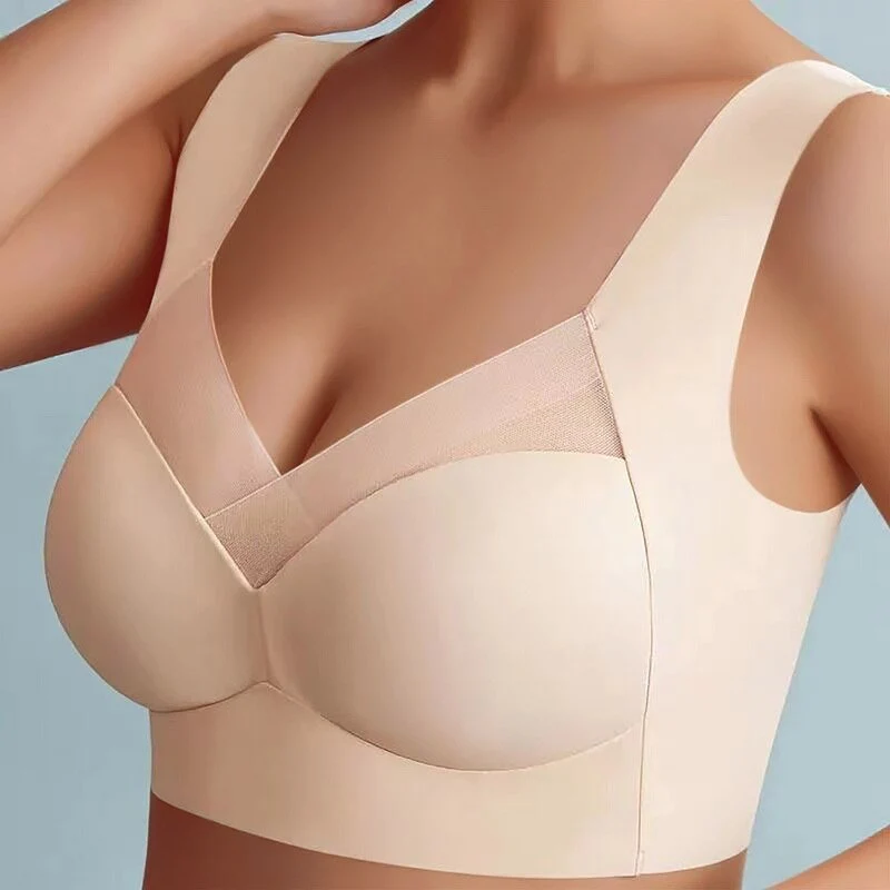 Women's Seamless Bra Ultra-Soft Stretch Everyday Wear Supportive Design